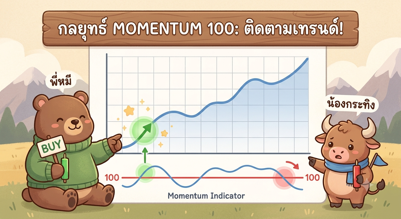 เจาะลึกกลยุทธ์ "Momentum 100" เทคนิคเทรดตามเทรนด์ ทำกำไรตามรอบใหญ่